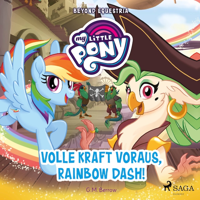 Copertina del libro per My Little Pony - Beyond Equestria - Volle Kraft voraus, Rainbow Dash!
