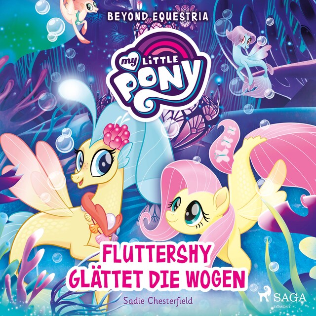 Book cover for My Little Pony - Beyond Equestria - Fluttershy glättet die Wogen