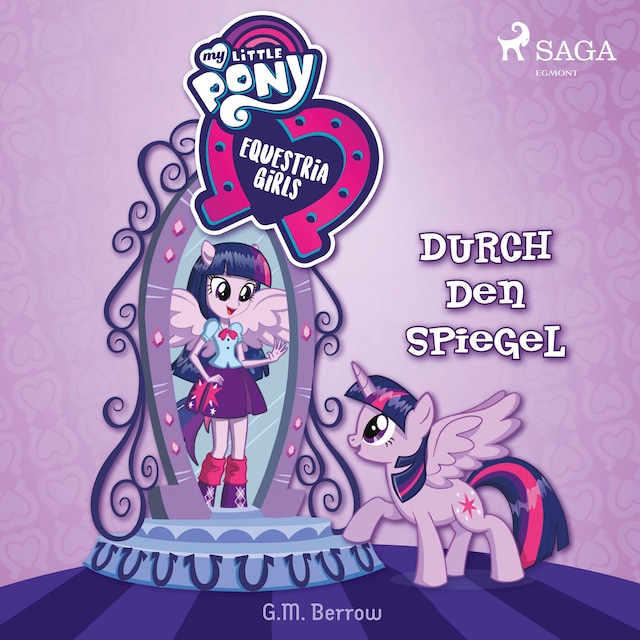 Book cover for My Little Pony - Equestria Girls - Durch den Spiegel