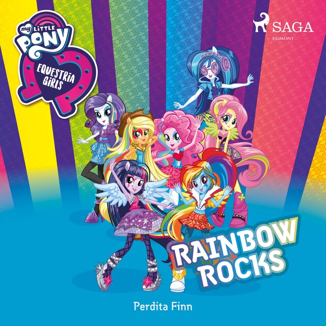 Okładka książki dla My Little Pony - Equestria Girls - Rainbow Rocks