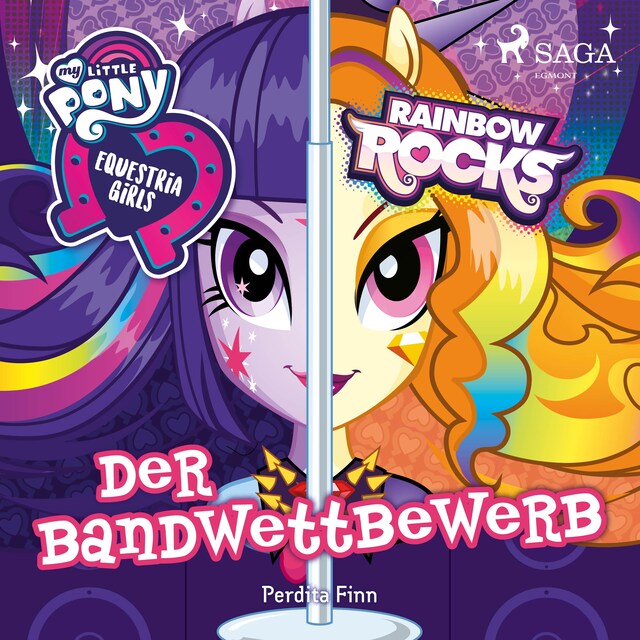 Book cover for My Little Pony - Equestria Girls - Der Bandwettbewerb