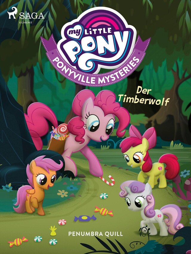 Book cover for My Little Pony - Ponyville Mysteries - Der Timberwolf