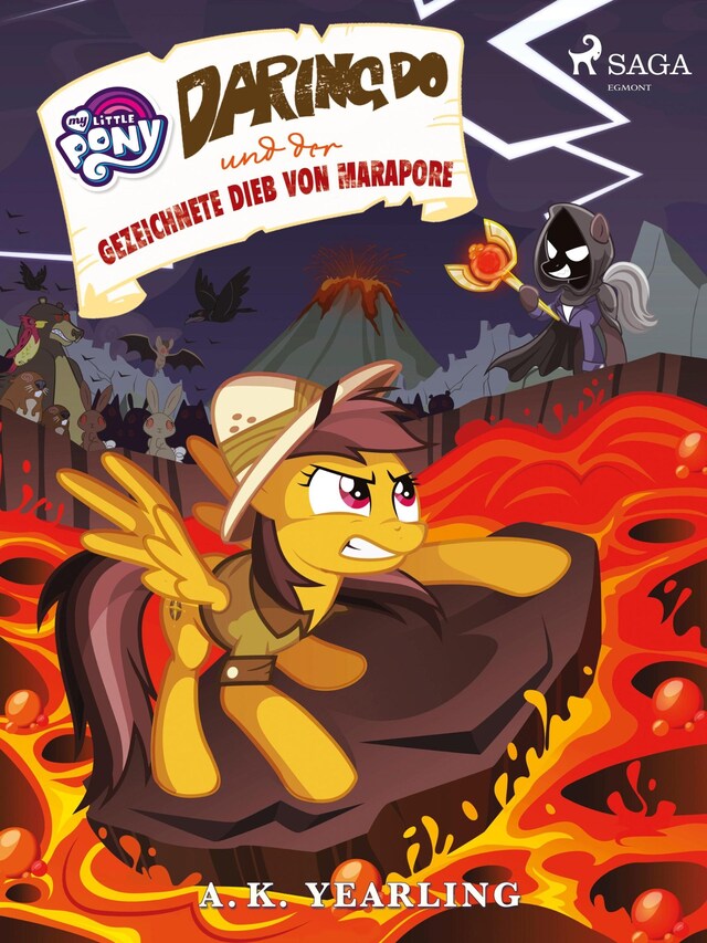 Bokomslag för My Little Pony - Daring Do und der gezeichnete Dieb von Marapore
