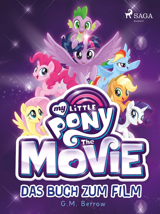 Book cover for My Little Pony: The Movie