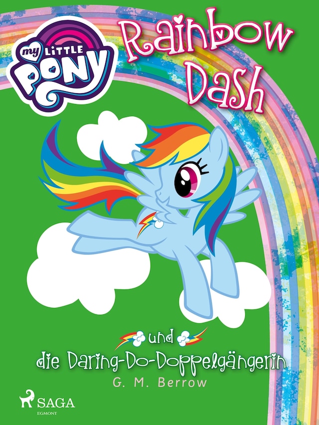 Okładka książki dla My Little Pony - Rainbow Dash und die Daring-Do-Doppelgängerin