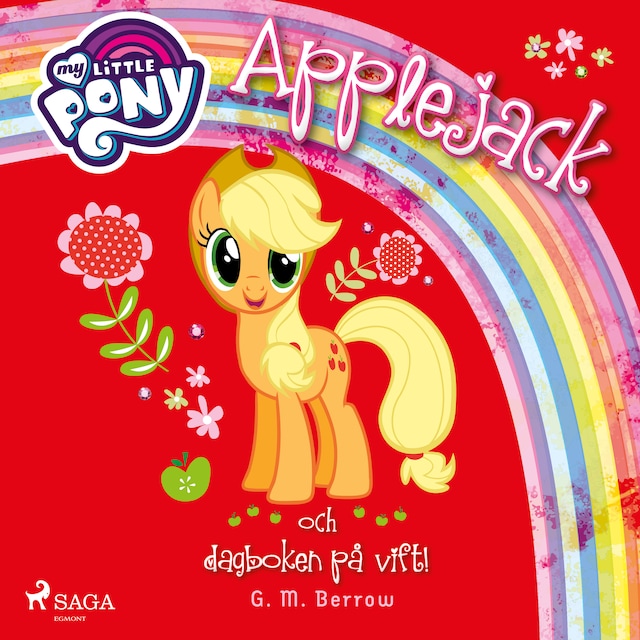 Couverture de livre pour Applejack och dagboken på vift