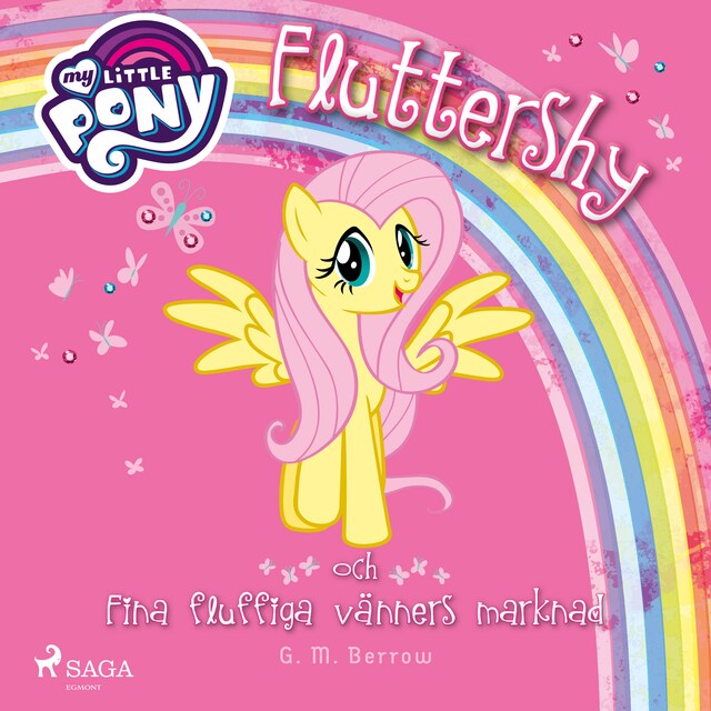 Portada de libro para Fluttershy och Fina fluffiga vänners marknad