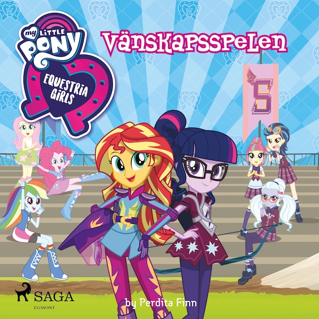 Book cover for Equestria Girls - Vänskapsspelen