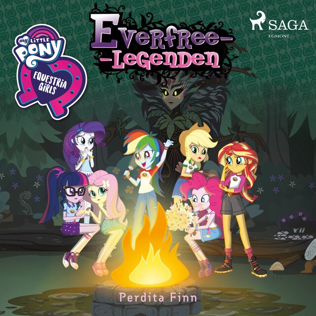 Okładka książki dla Equestria Girls - Everfree-legenden