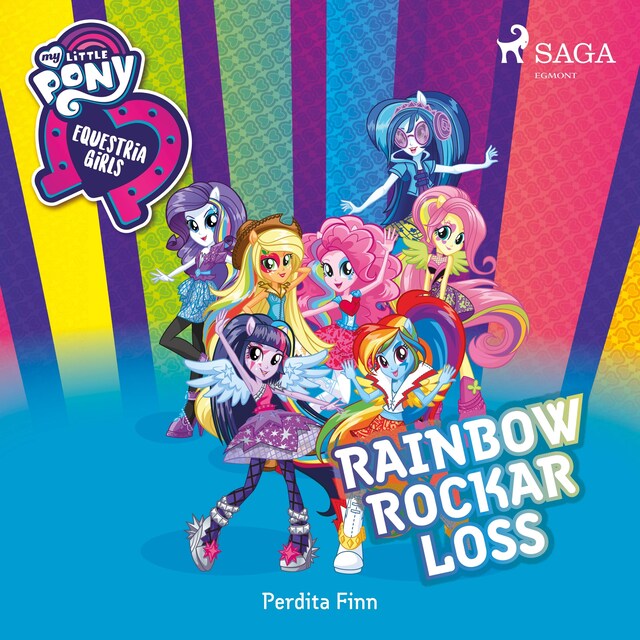 Okładka książki dla Equestria Girls - Rainbow rockar loss