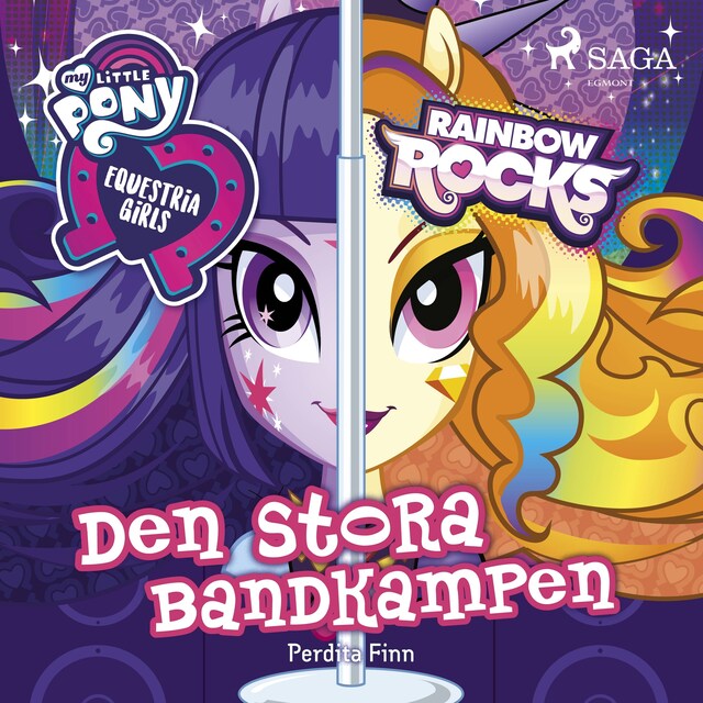 Book cover for Equestria Girls - Den stora bandkampen
