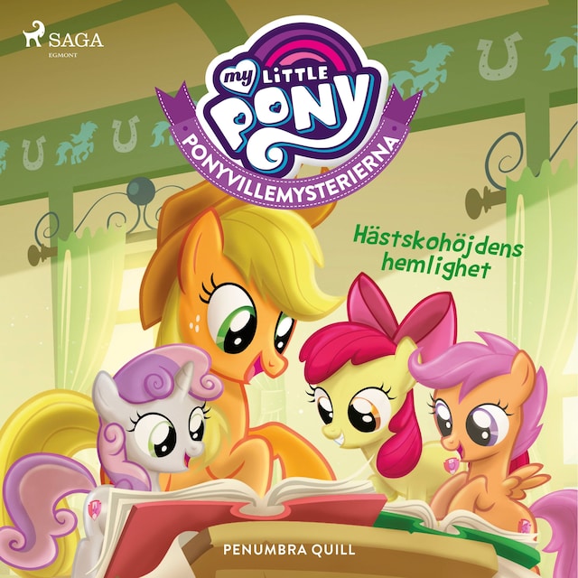 Book cover for Ponyvillemysterierna 1 - Hästskohöjdens hemlighet
