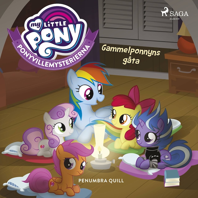 Kirjankansi teokselle Ponyvillemysterierna 3 - Gammelponnyns gåta