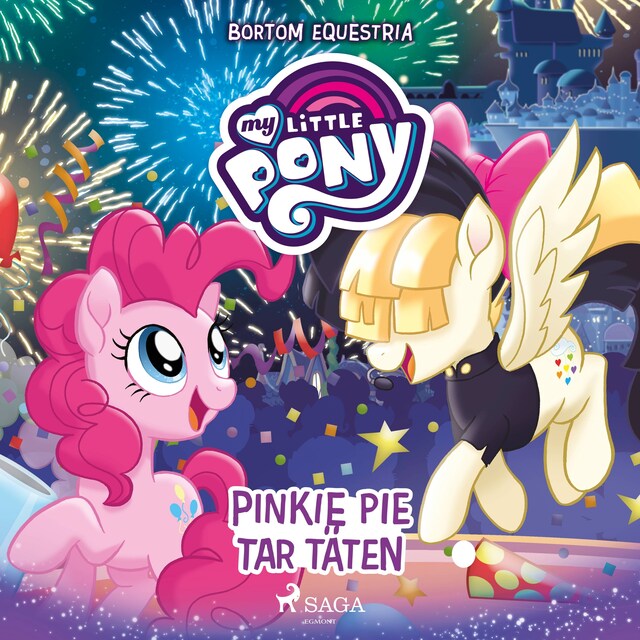 Book cover for Pinkie Pie tar täten