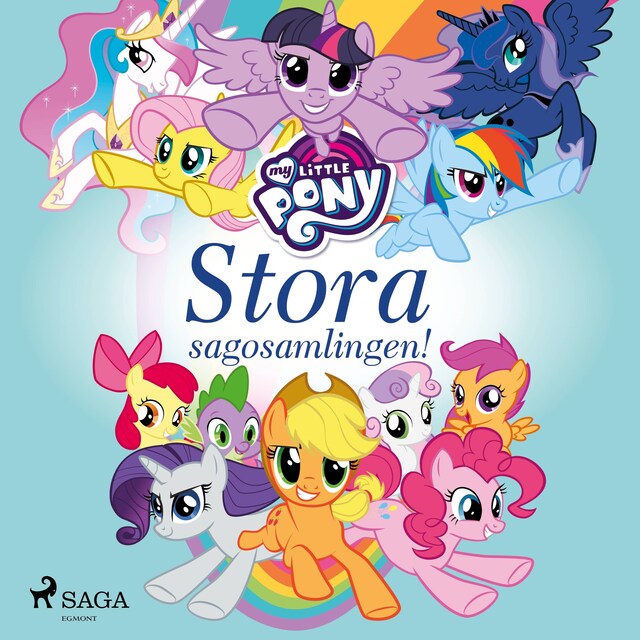 Okładka książki dla My Little Pony - Stora sagosamlingen!