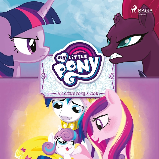 Portada de libro para My Little Pony-sagor