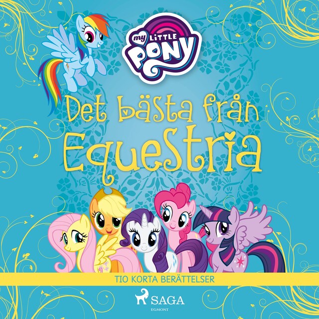 Okładka książki dla Det bästa från Equestria - tio korta berättelser