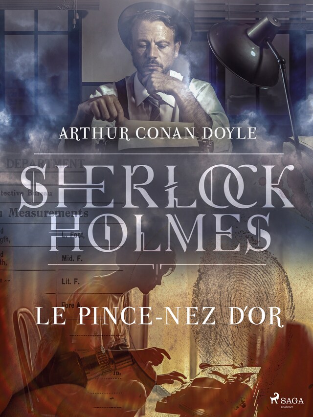 Couverture de livre pour Le Pince-nez d'or