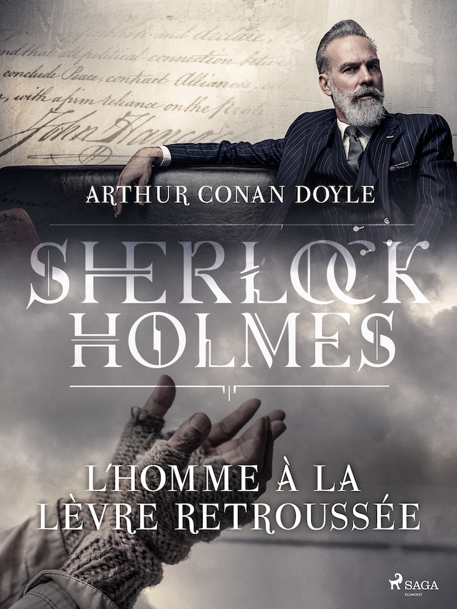 Book cover for L'Homme à la lèvre retroussée