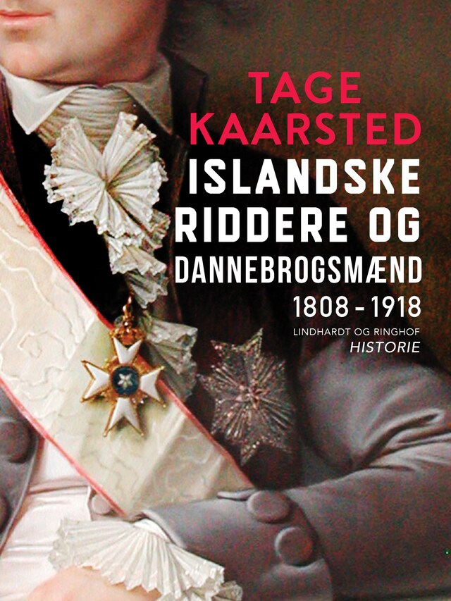 Bogomslag for Islandske riddere og dannebrogsmænd. 1808-1918