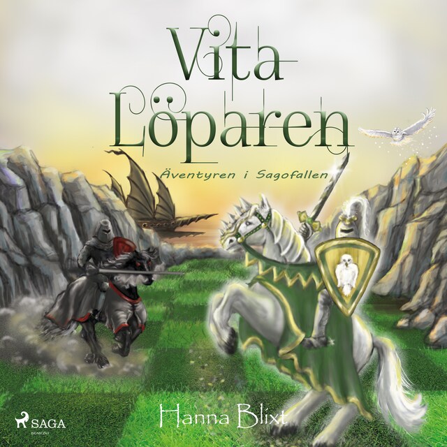 Book cover for Vita löparen