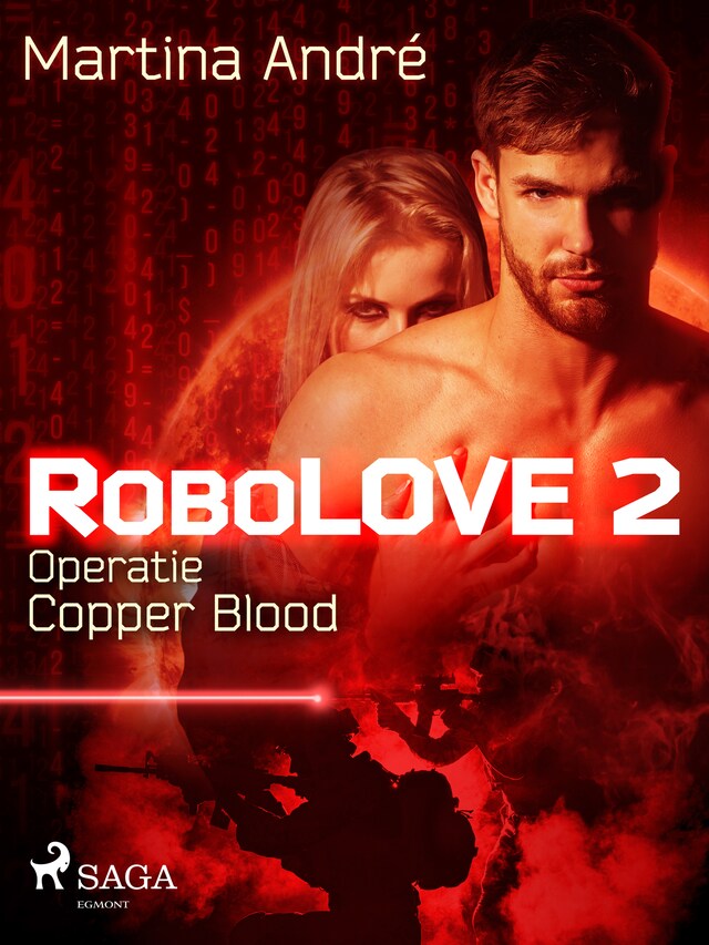 Kirjankansi teokselle Robolove #2 - Operatie Copper Blood