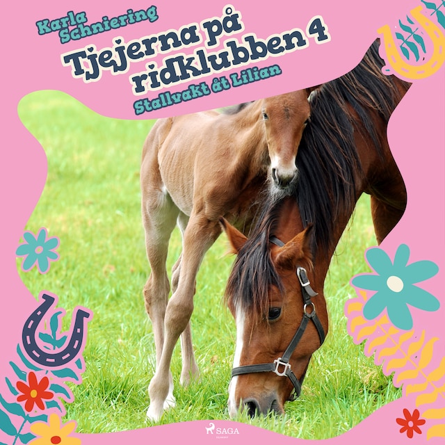Book cover for Tjejerna på ridklubben 4 - Stallvakt åt Lilian