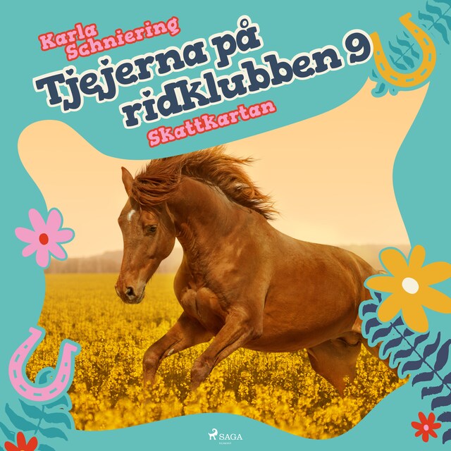 Book cover for Tjejerna på ridklubben 9 - Skattkartan