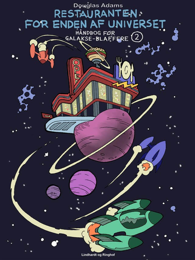 Book cover for Restauranten for enden af universet