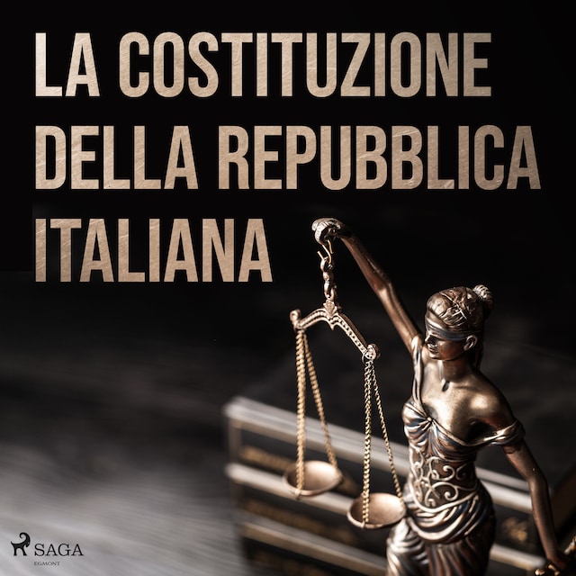 Kirjankansi teokselle La costituzione della Repubblica Italiana