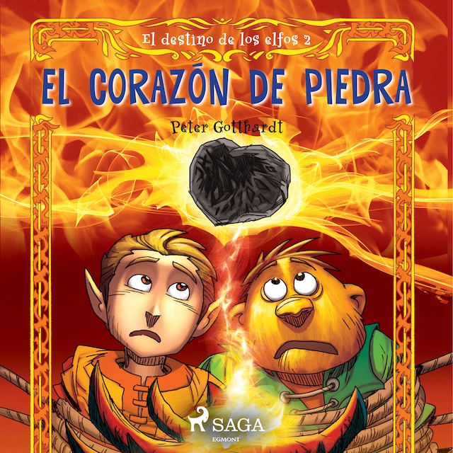 Book cover for El destino de los elfos 2: El corazón de piedra