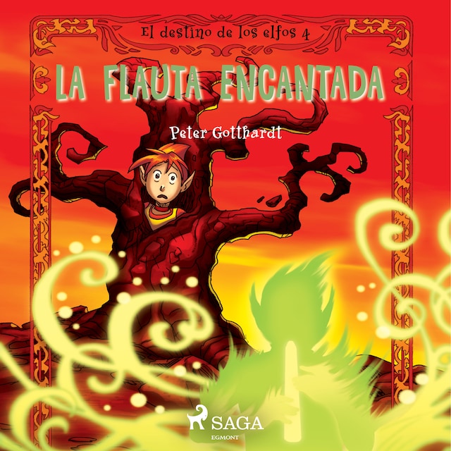 Book cover for El destino de los elfos 4: La flauta encantada