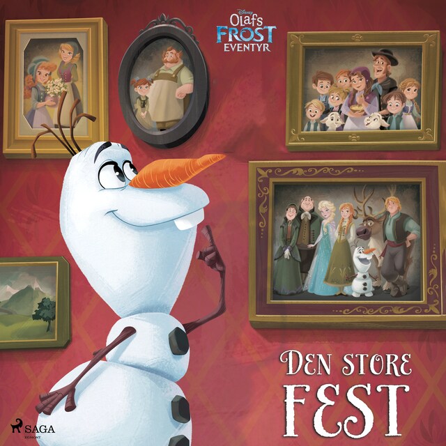 Bogomslag for Frost - Olafs Frost-eventyr - Den store fest