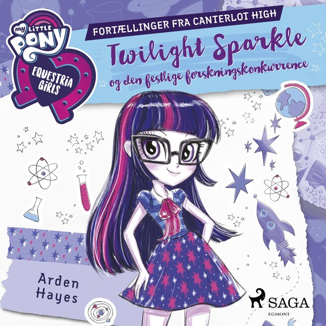 Bogomslag for My Little Pony - Equestria Girls - Twilight Sparkle og den festlige forskningskonkurrence