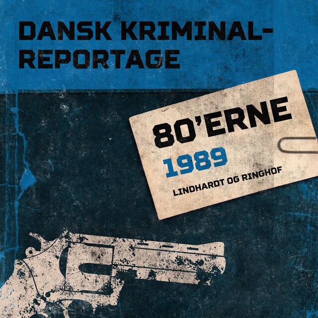 Buchcover für Dansk Kriminalreportage 1989