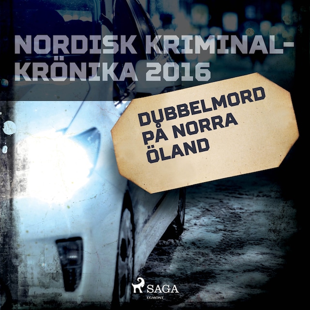 Kirjankansi teokselle Dubbelmord på norra Öland