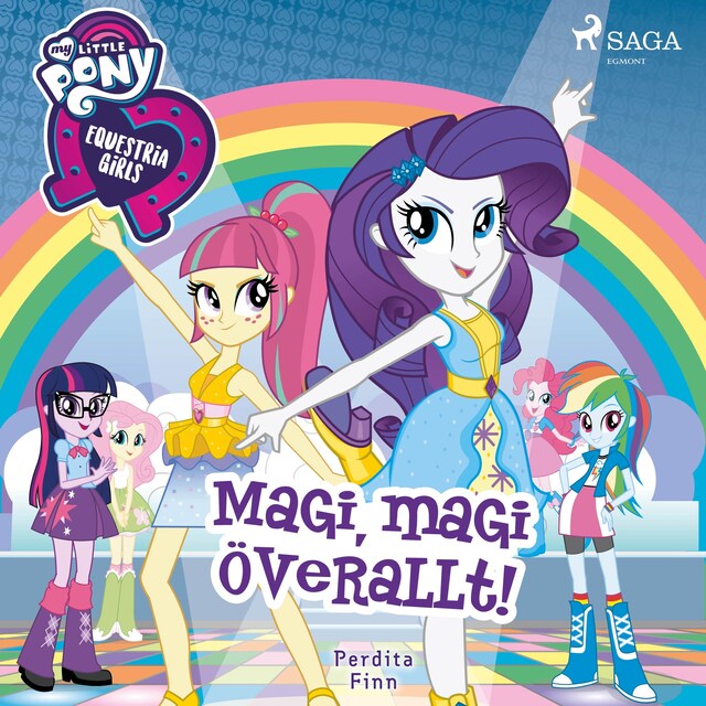 Okładka książki dla Equestria Girls - Magi, magi överallt!
