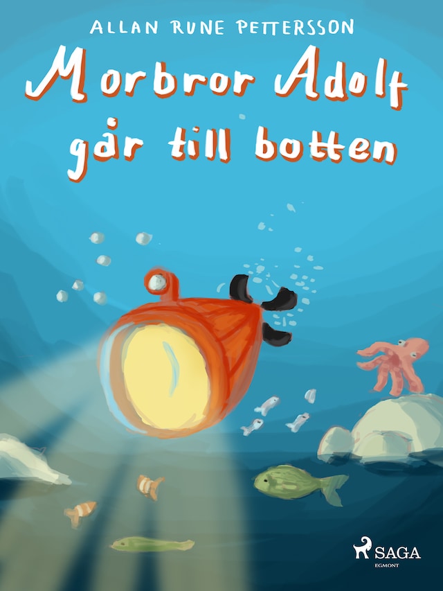 Book cover for Morbror Adolf går till botten