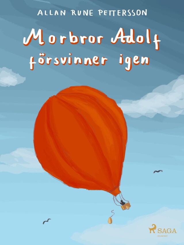 Book cover for Morbror Adolf försvinner igen