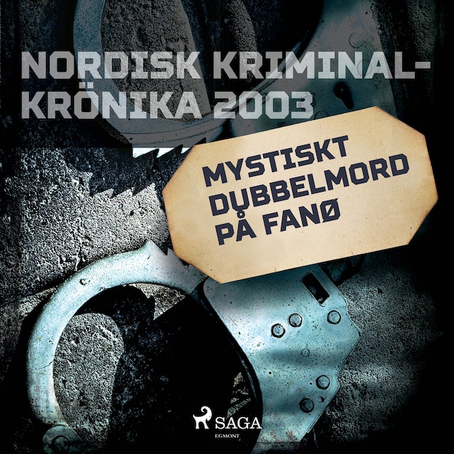 Couverture de livre pour Mystiskt dubbelmord på Fanø