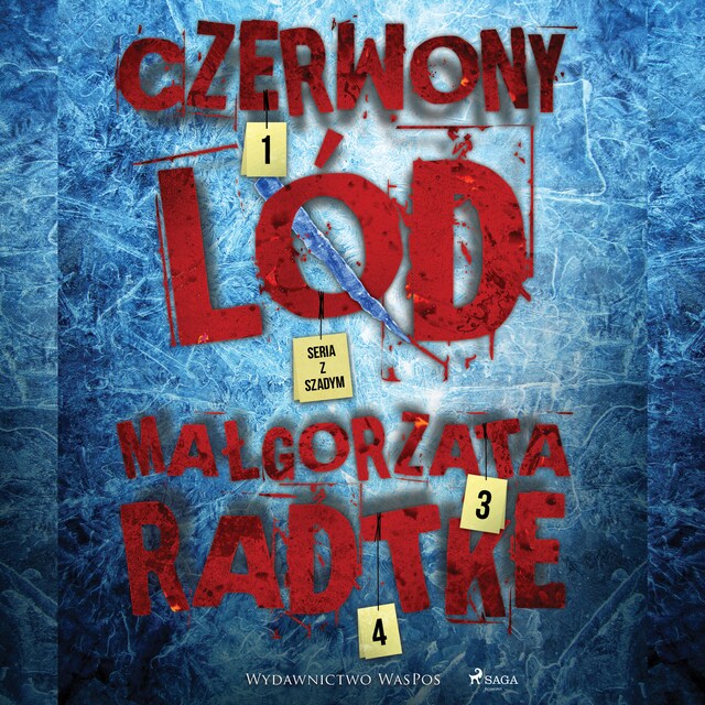 Book cover for Czerwony lód