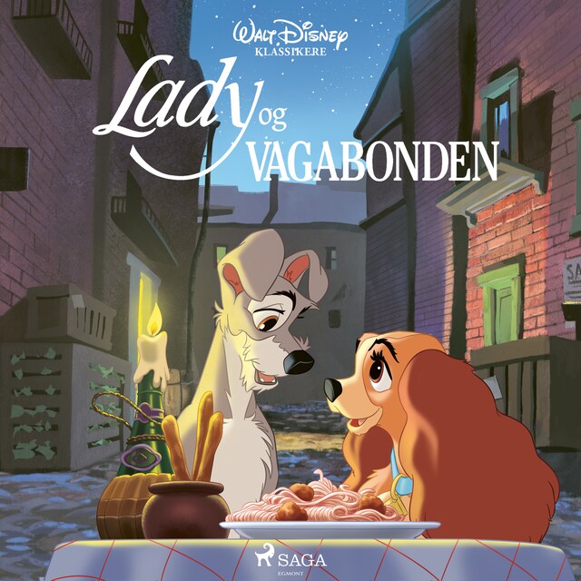 Bogomslag for Walt Disneys klassikere - Lady og Vagabonden