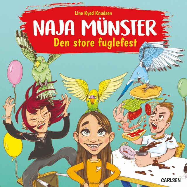 Bogomslag for Naja Münster - Den store fuglefest