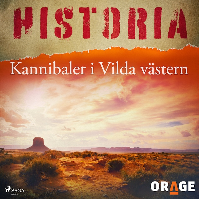 Copertina del libro per Kannibaler i Vilda västern