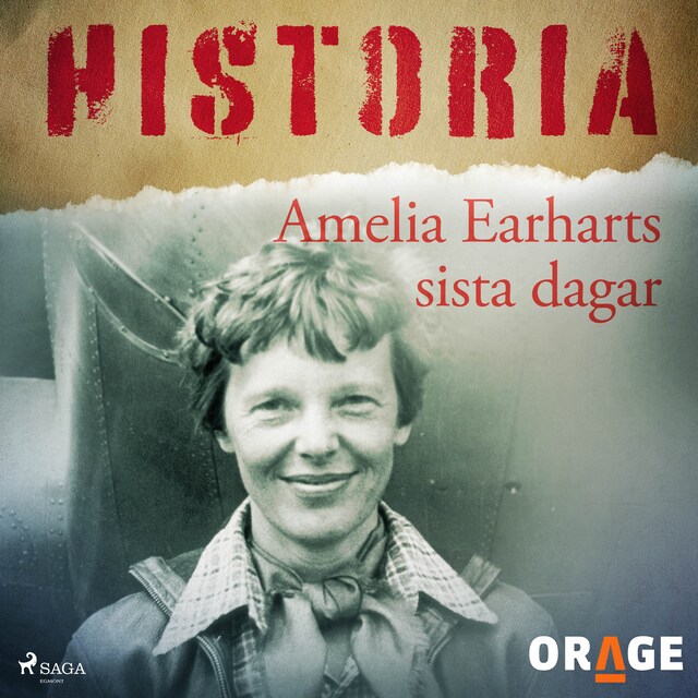 Portada de libro para Amelia Earharts sista dagar