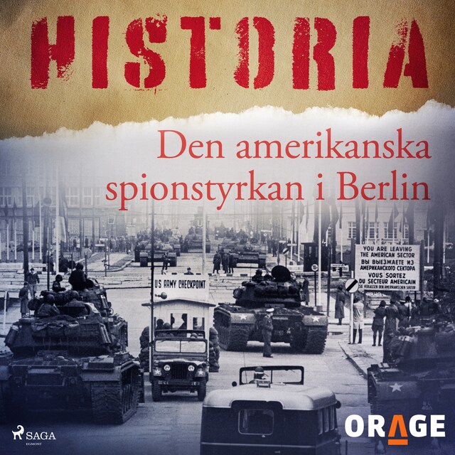 Okładka książki dla Den amerikanska spionstyrkan i Berlin