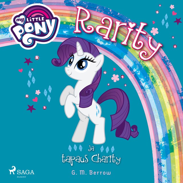 Book cover for My Little Pony - Rarity ja tapaus Charity