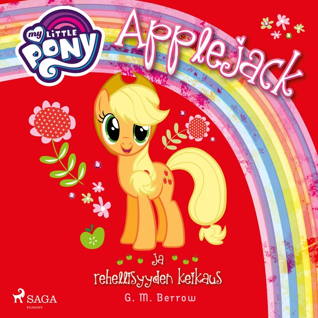 Okładka książki dla My Little Pony - Applejack ja rehellisyyden keikaus