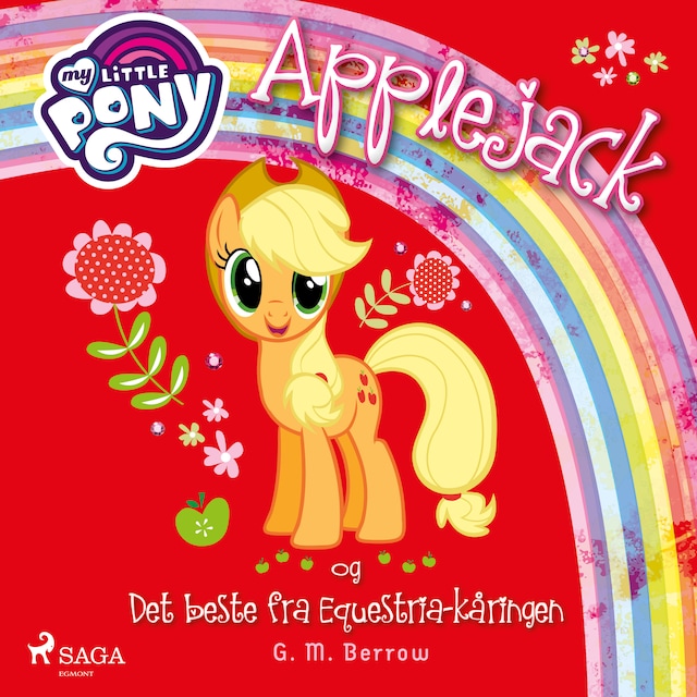 Copertina del libro per My Little Pony - Applejack og Det beste fra Equestria-kåringen