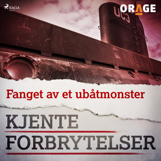 Book cover for Fanget av et ubåtmonster